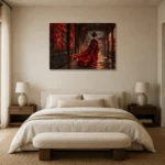 Premium Wall Art Yatay Html Edition – GEISHA0826003 showcased in an elegant minimalist interior