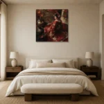 Premium Wall Art Kare Html Edition – GEISHA0826008 showcased in an elegant minimalist interior