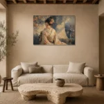 Premium Wall Art Yatay Html Edition – GEISHA0826010 presented in a sophisticated home setting