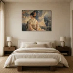 Premium Wall Art Yatay Html Edition – GEISHA0826010 showcased in an elegant minimalist interior