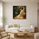 Premium Wall Art Kare Html Edition – GEISHA0826016 styled in a refined neutral interior