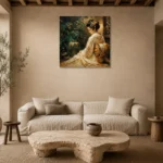 Premium Wall Art Kare Html Edition – GEISHA0826016 presented in a sophisticated home setting