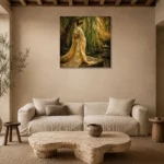 Premium Wall Art Kare Html Edition – GEISHA0826017 presented in a sophisticated home setting