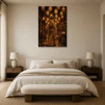 Premium Wall Art Dikey Html Edition – GEISHA0826023 showcased in an elegant minimalist interior