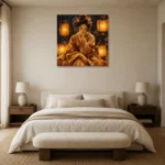 Premium Wall Art Kare Html Edition – GEISHA0826025 showcased in an elegant minimalist interior