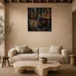 Premium Wall Art Kare Html Edition – GOTHIC0826008 presented in a sophisticated home setting