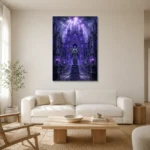 Premium Wall Art Dikey Html Edition – GOTHIC0826015 styled in a refined neutral interior