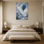 Premium Wall Art Dikey Html Edition – KIDSROOM0826006 showcased in an elegant minimalist interior