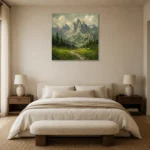 Premium Wall Art Kare Html Edition – KIDSROOM0826007 showcased in an elegant minimalist interior