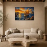 Premium Wall Art Yatay Html Edition – KIDSROOM0826011 presented in a sophisticated home setting