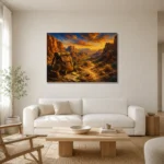 Premium Wall Art Yatay Html Edition – KIDSROOM0826012 styled in a refined neutral interior