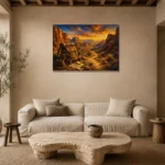 Premium Wall Art Yatay Html Edition – KIDSROOM0826012 presented in a sophisticated home setting