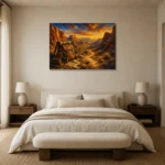 Premium Wall Art Yatay Html Edition – KIDSROOM0826012 showcased in an elegant minimalist interior