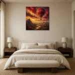 Premium Wall Art Kare Html Edition – KIDSROOM0826017 showcased in an elegant minimalist interior
