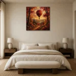 Premium Wall Art Kare Html Edition – KIDSROOM0826018 showcased in an elegant minimalist interior