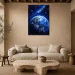Premium Wall Art Dikey Html Edition – KIDSROOM0826023 presented in a sophisticated home setting
