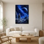 Premium Wall Art Dikey Html Edition – KIDSROOM0826024 styled in a refined neutral interior