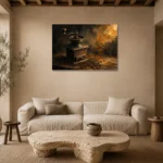 Premium Wall Art Yatay Html Edition – KITCHENNW2002 presented in a sophisticated home setting