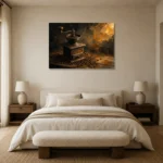 Premium Wall Art Yatay Html Edition – KITCHENNW2002 showcased in an elegant minimalist interior
