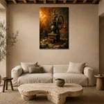 Premium Wall Art Dikey Html Edition – KITCHENNW2005 presented in a sophisticated home setting