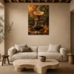 Premium Wall Art Dikey Html Edition – KITCHENNW2006 presented in a sophisticated home setting