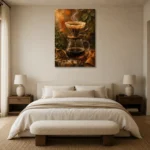 Premium Wall Art Dikey Html Edition – KITCHENNW2006 showcased in an elegant minimalist interior