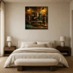 Premium Wall Art Kare Html Edition – KITCHENNW2007 showcased in an elegant minimalist interior