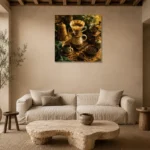 Premium Wall Art Kare Html Edition – KITCHENNW2008 presented in a sophisticated home setting