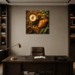 Premium Wall Art Kare Html Edition – KITCHENNW2009 displayed in a contemporary gallery-inspired room