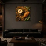 Premium Wall Art Kare Html Edition – KITCHENNW2009 shown in a warm modern interior