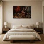 Premium Wall Art Yatay Html Edition – KITCHENNW2010 showcased in an elegant minimalist interior