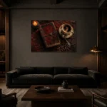 Premium Wall Art Yatay Html Edition – KITCHENNW2011 shown in a warm modern interior