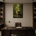 Premium Wall Art Dikey Html Edition – KITCHENNW2015 displayed in a contemporary gallery-inspired room