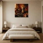 Premium Wall Art Kare Html Edition – KITCHENNW2017 showcased in an elegant minimalist interior