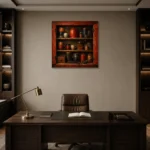 Premium Wall Art Kare Html Edition – KITCHENNW2018 displayed in a contemporary gallery-inspired room