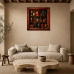 Premium Wall Art Kare Html Edition – KITCHENNW2018 presented in a sophisticated home setting