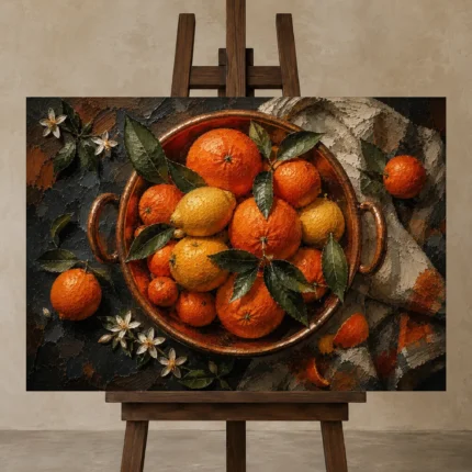 Premium Wall Art Yatay Html Edition – KITCHENNW2020 displayed on a studio easel