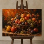 Premium Wall Art Yatay Html Edition – KITCHENNW2021 displayed on a studio easel