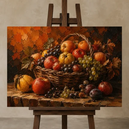 Premium Wall Art Yatay Html Edition – KITCHENNW2021 displayed on a studio easel