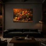 Premium Wall Art Yatay Html Edition – KITCHENNW2021 shown in a warm modern interior