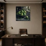 Premium Wall Art Kare Html Edition – KITCHENNW2025 displayed in a contemporary gallery-inspired room