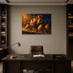 Premium Wall Art Yatay Html Edition – KITCHENNW2028 displayed in a contemporary gallery-inspired room