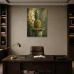 Premium Wall Art Dikey Html Edition – KITCHENNW2031 displayed in a contemporary gallery-inspired room