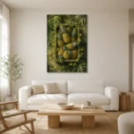 Premium Wall Art Dikey Html Edition – KITCHENNW2033 styled in a refined neutral interior