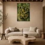 Premium Wall Art Dikey Html Edition – KITCHENNW2033 presented in a sophisticated home setting