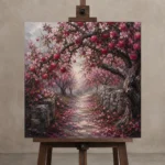 Premium Wall Art Kare Html Edition – KITCHENNW2035 displayed on a studio easel