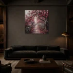 Premium Wall Art Kare Html Edition – KITCHENNW2035 shown in a warm modern interior