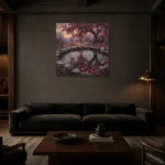 Premium Wall Art Kare Html Edition – KITCHENNW2036 shown in a warm modern interior