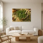 Premium Wall Art Yatay Html Edition – KITCHENNW2038 styled in a refined neutral interior