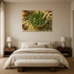 Premium Wall Art Yatay Html Edition – KITCHENNW2038 showcased in an elegant minimalist interior